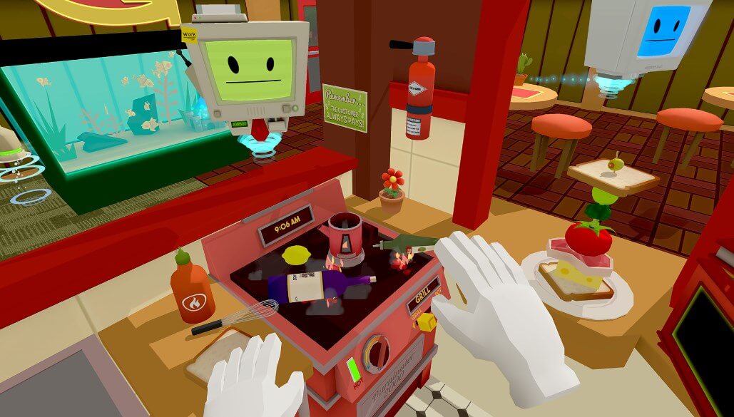 Game thực tế ảo Job Simulator