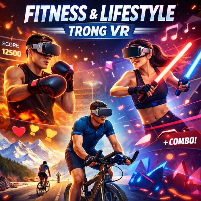 Fitness & Lifestyle trong VR: Xu hướng game hóa phòng gym đang lên ngôi