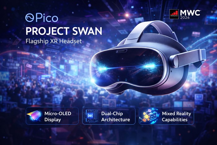 Pico công bố kính XR thế hệ mới “Project Swan” tại MWC 2026