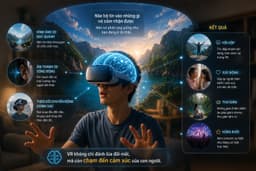 Tại sao video VR lại khiến não bộ cảm thấy mình đang thật sự ở đó?